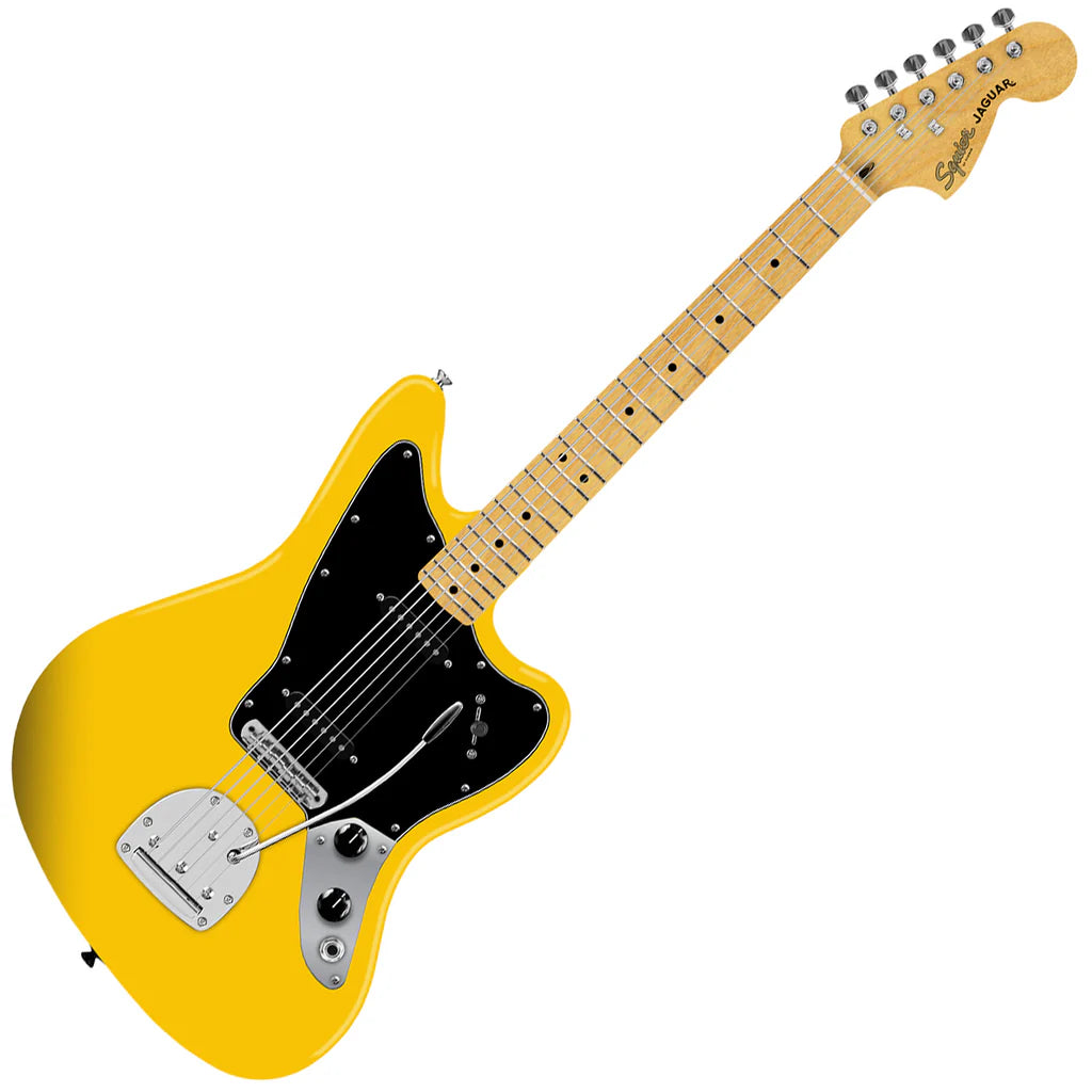 Squier Limited Edition FSR Affinity Jaguar - Graffiti Yellow
