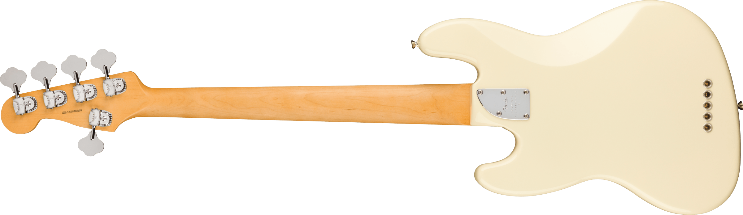 Fender American Professional II Jazz Bass® V, Rosewood Fingerboard, Olympic White
