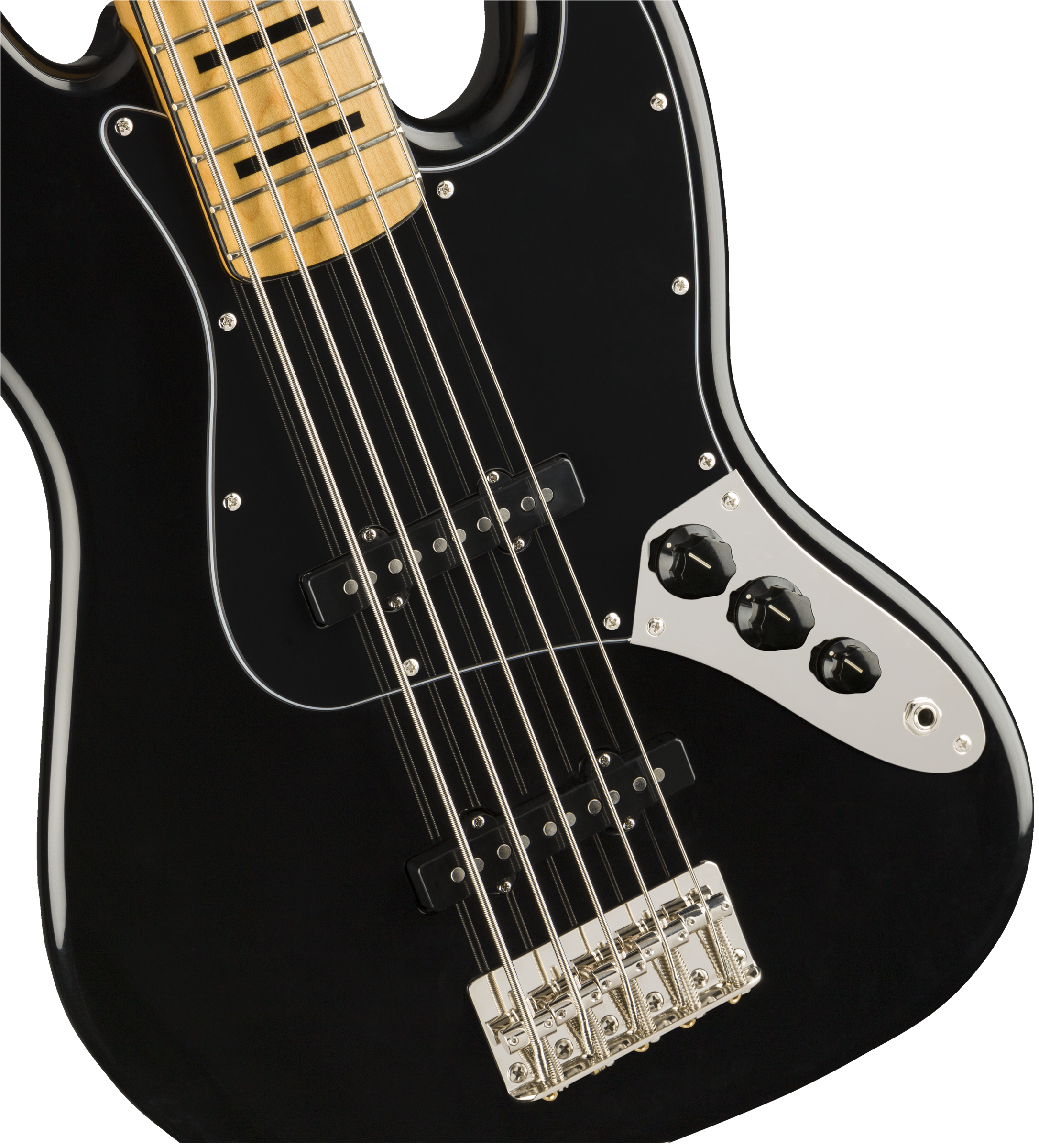 Squier Classic Vibe '70s Jazz Bass® V, Maple Fingerboard, Black