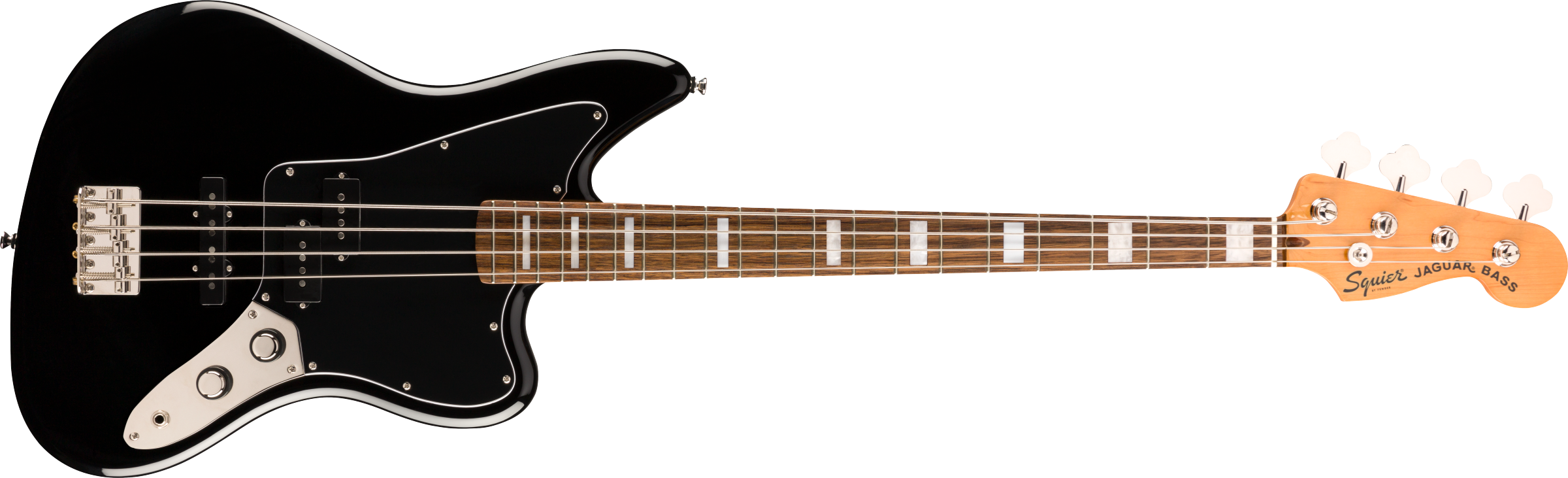 Squier Classic Vibe Jaguar® Bass, Laurel Fingerboard, Black