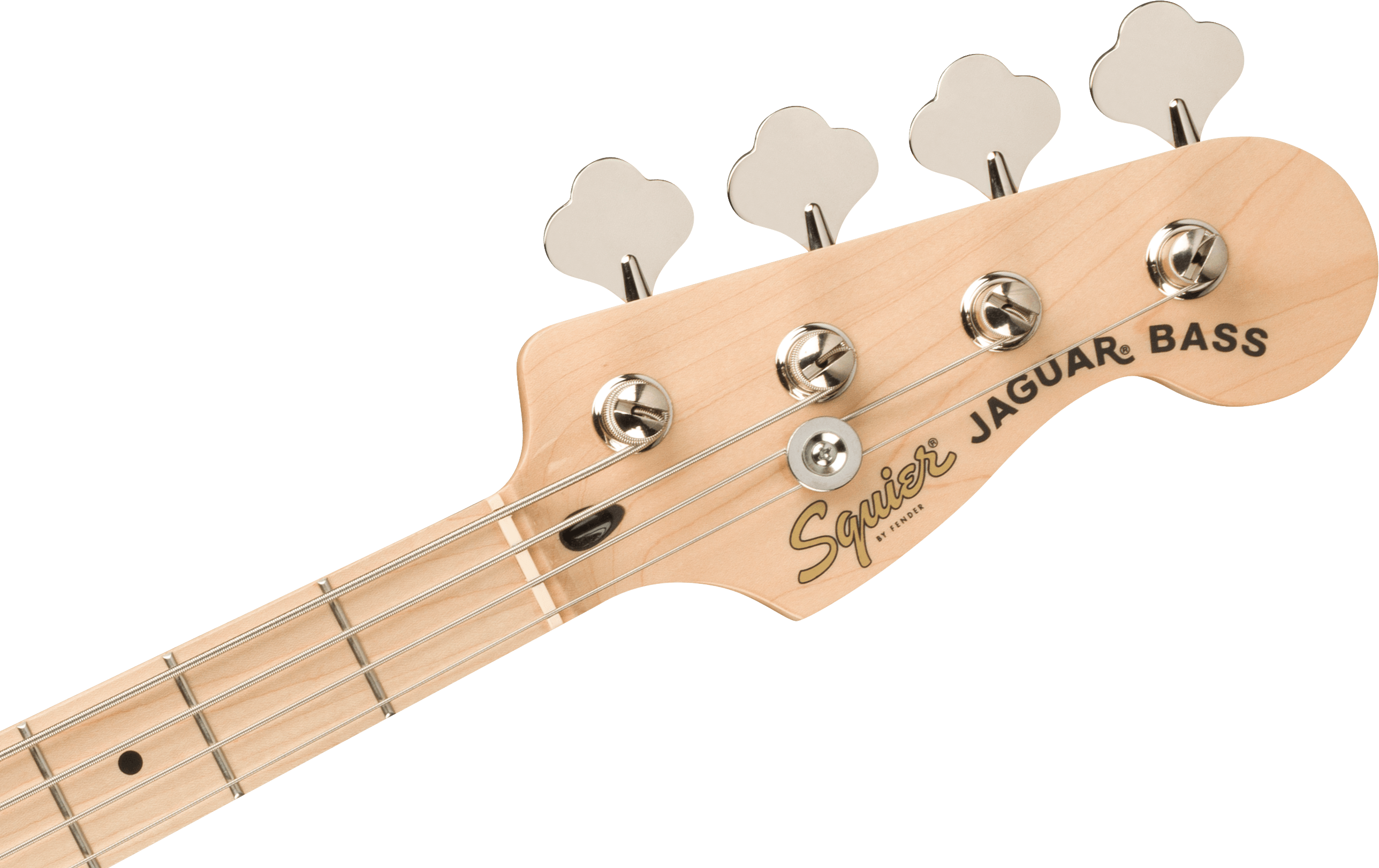 Squier Affinity Series™ Jaguar® Bass H, Maple Fingerboard, White Pickguard, Lake Placid Blue