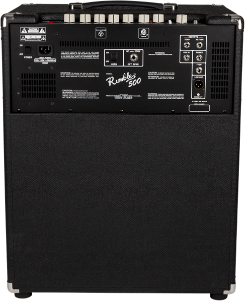 Fender Rumble™ 200 (V3), 120V, Black/Silver