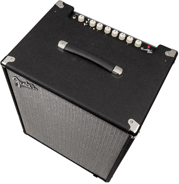 Fender Rumble™ 200 (V3), 120V, Black/Silver