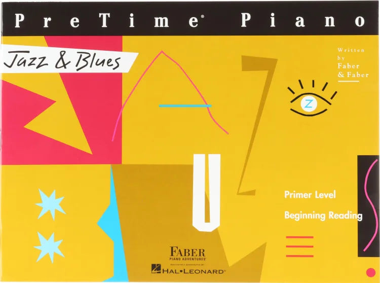 Faber Piano Adventures PreTime Piano Jazz & Blues