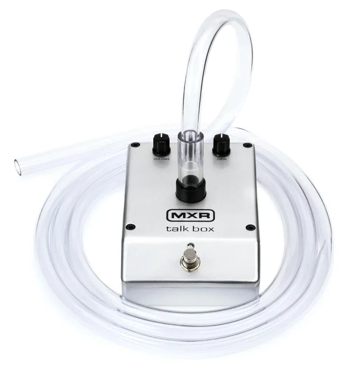 MXR M222 Talk Box Effect Pedal with Built-in Amplifier, Distortion Circuit, and Tone Control