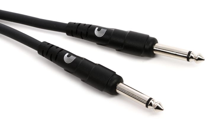 D'Addario PW-CGT-05 Classic Series Straight to Straight Instrument Cable - 5 foot