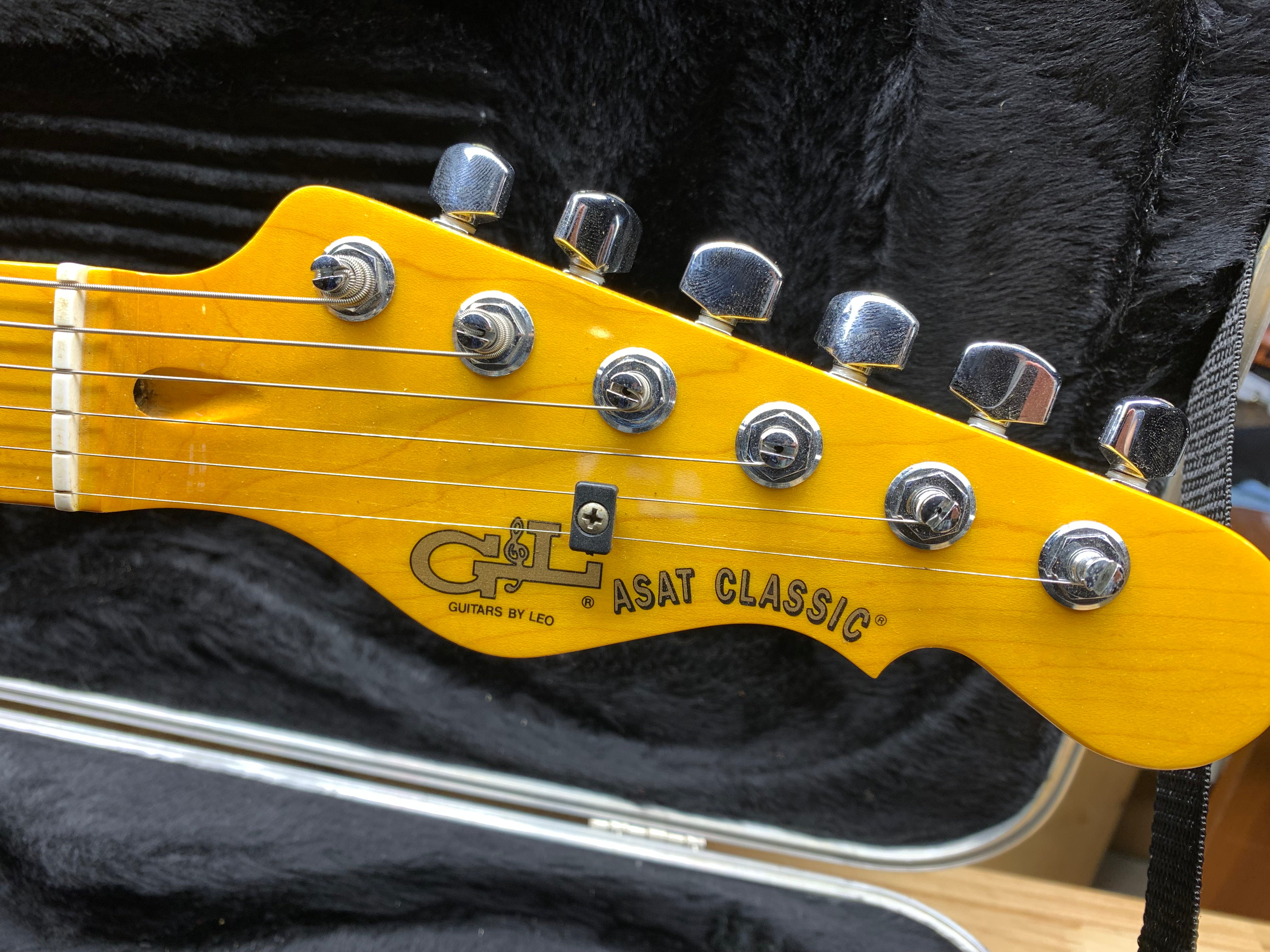 G&L ASAT Fullerton USA 2007 - Butterscotch Blond