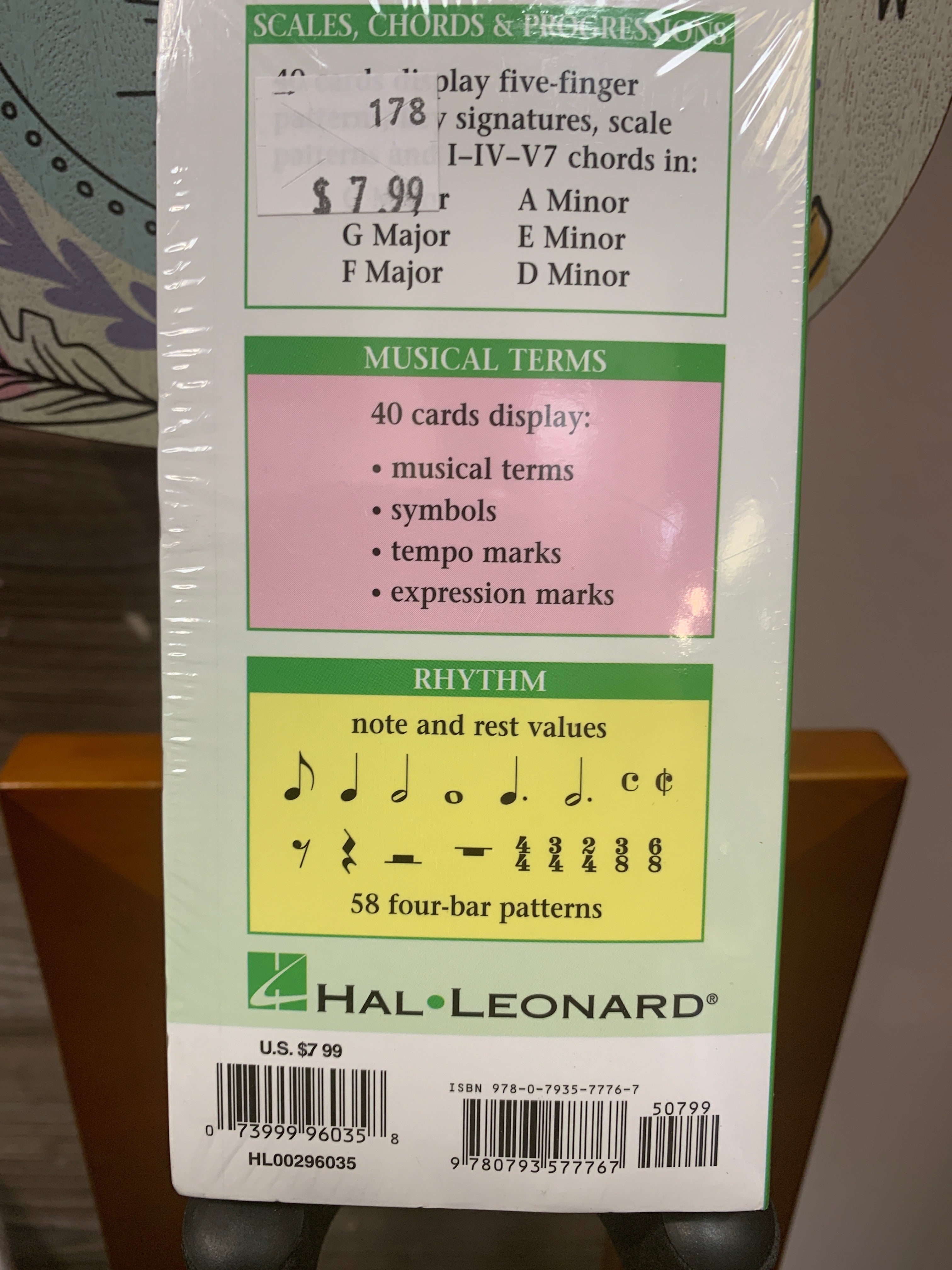 Hal Leonard Music Flash Cards Set B