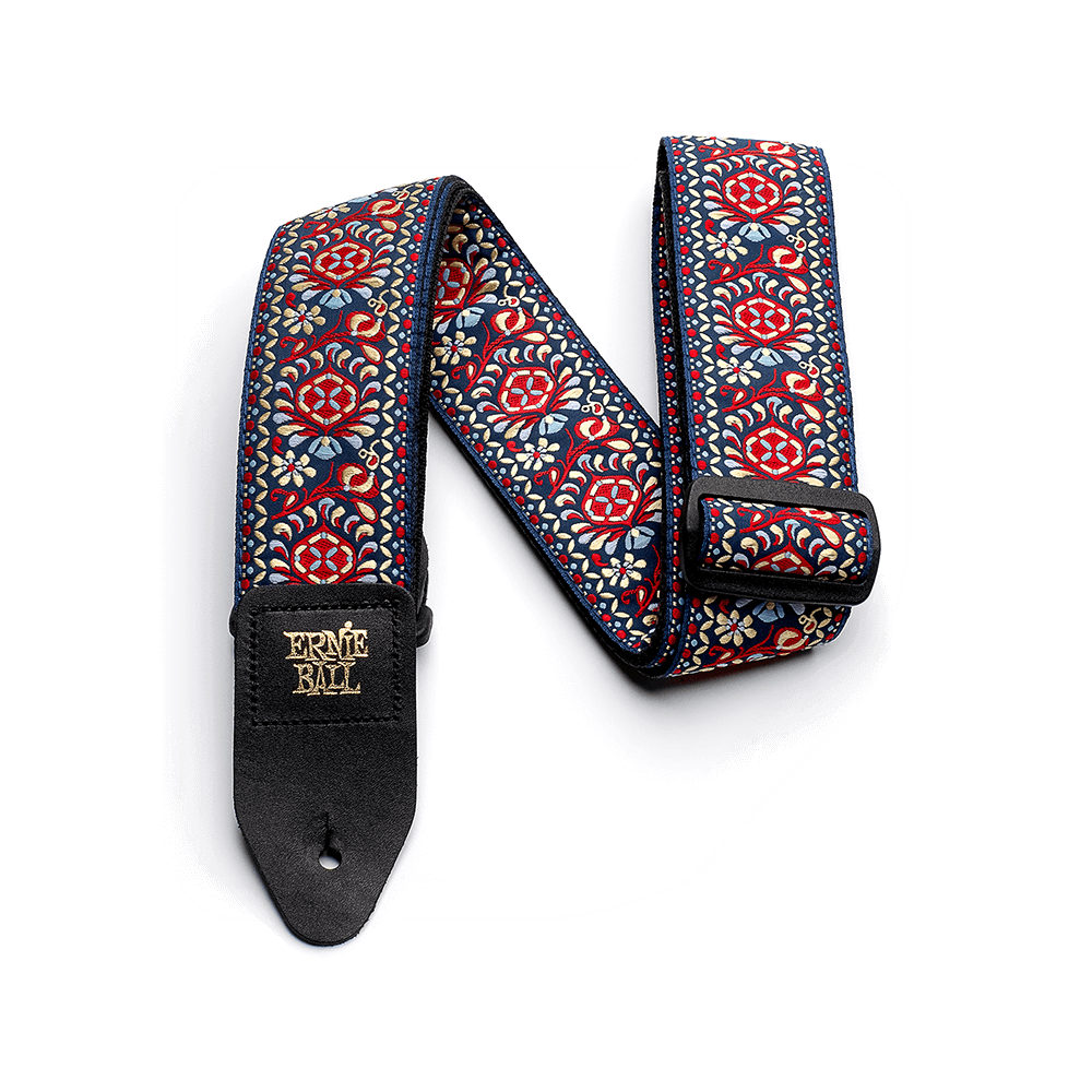 Ernie Ball Classic Jacquard Guitar Strap/Bass Strap - Royal Bloom