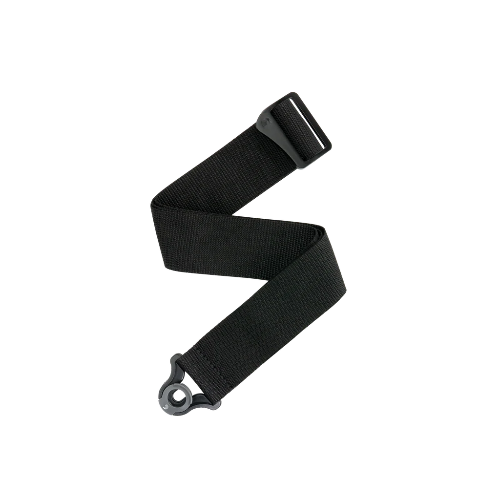 D'Addario Auto Lock Polypro Guitar Strap Black