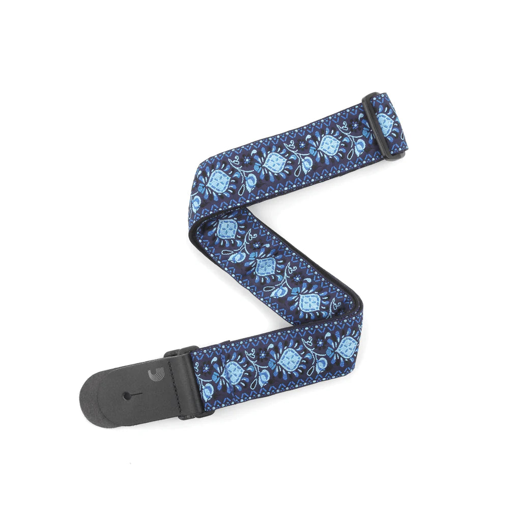D’Addario Nylon Woven Guitar Strap Monterey, Blue