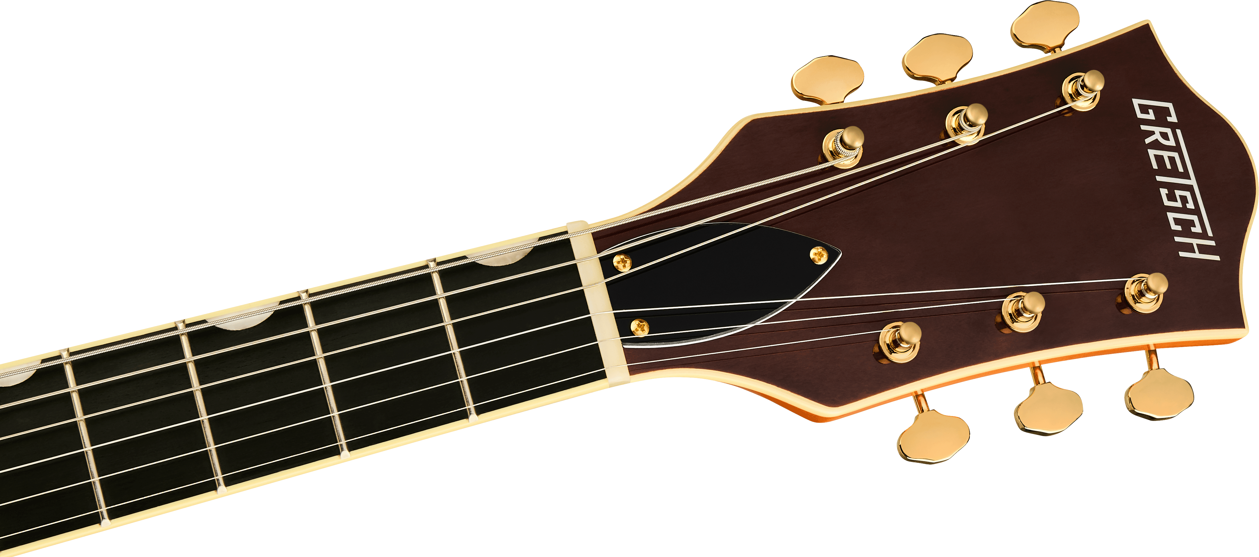Gretsch Synchromatic™ Nashville™ Hollow Body Single-Cut with Bigsby®, Ebony Fingerboard, 50's Orange Stain