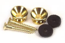 Peavey Guitar & Bass Strap Button Gold