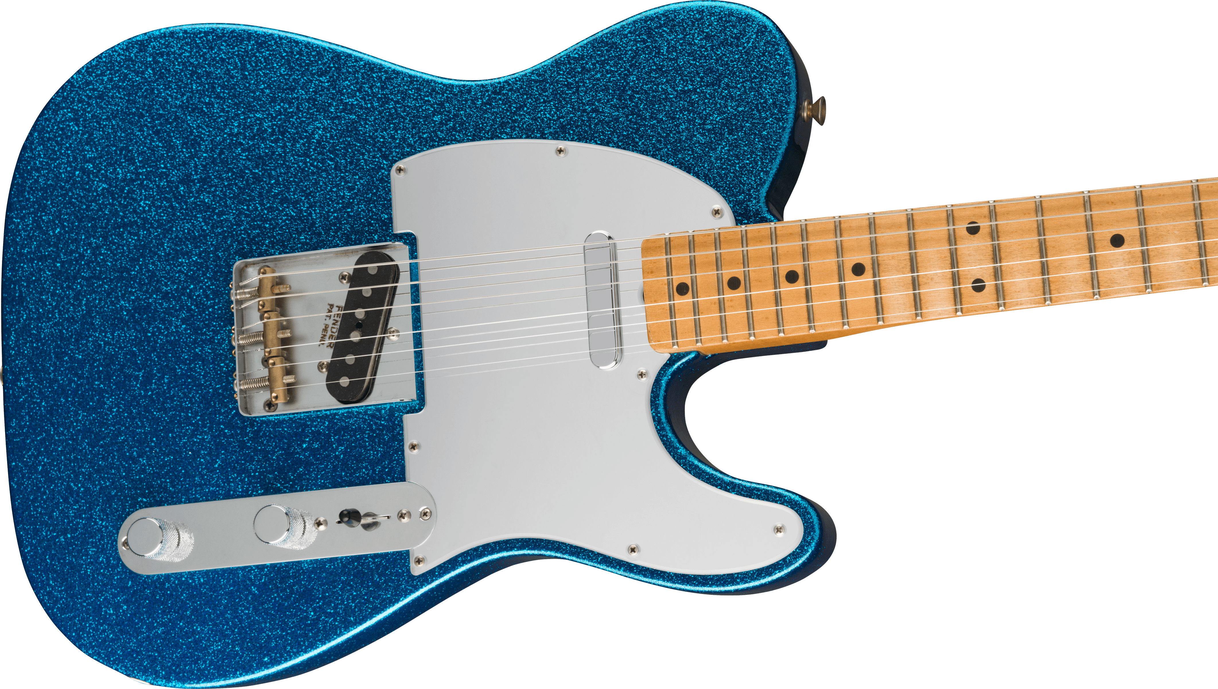 Fender J Mascis Telecaster®, Maple Fingerboard, Bottle Rocket Blue Flake