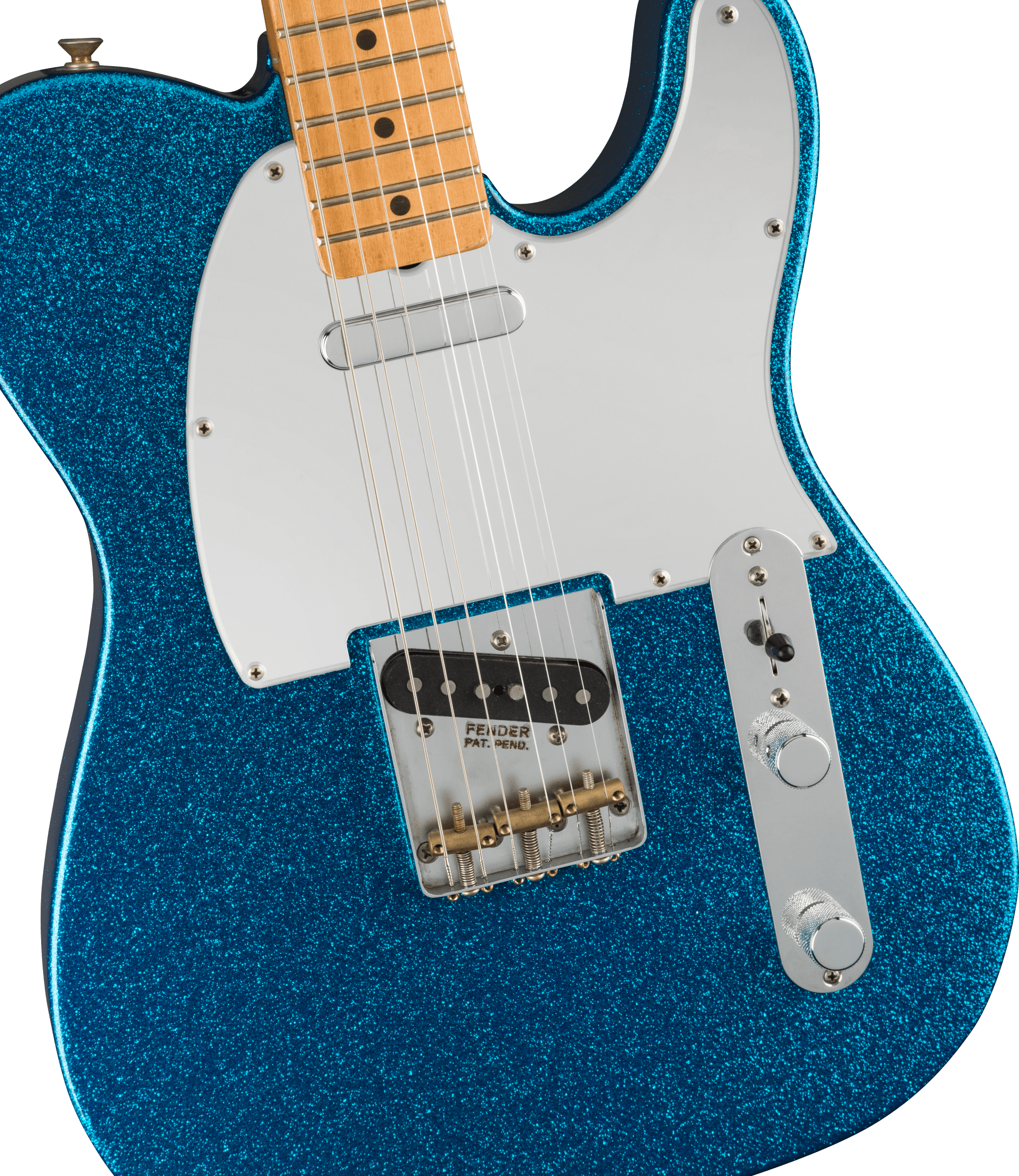 Fender J Mascis Telecaster®, Maple Fingerboard, Bottle Rocket Blue Flake
