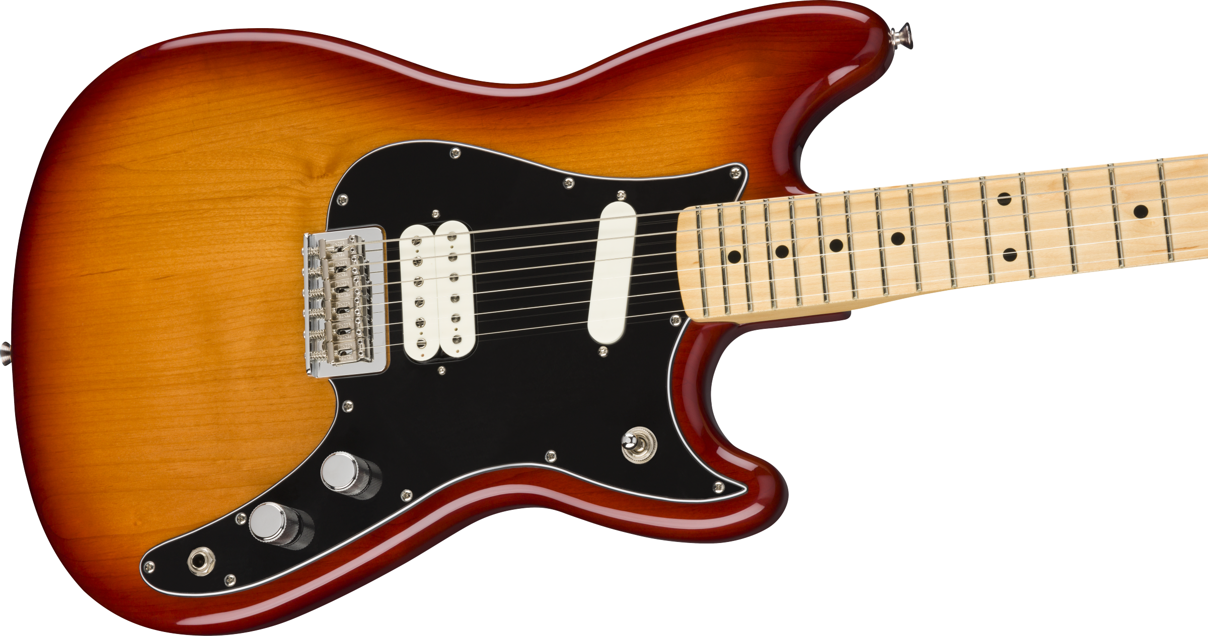 Fender Player Duo-Sonic™ HS, Maple Fingerboard, Sienna Sunburst