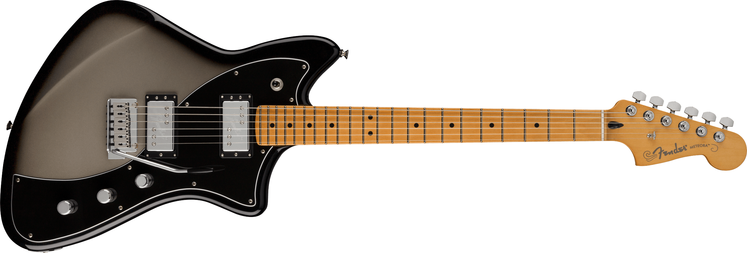 Fender Player Plus Meteora® HH, Maple Fingerboard, Silverburst