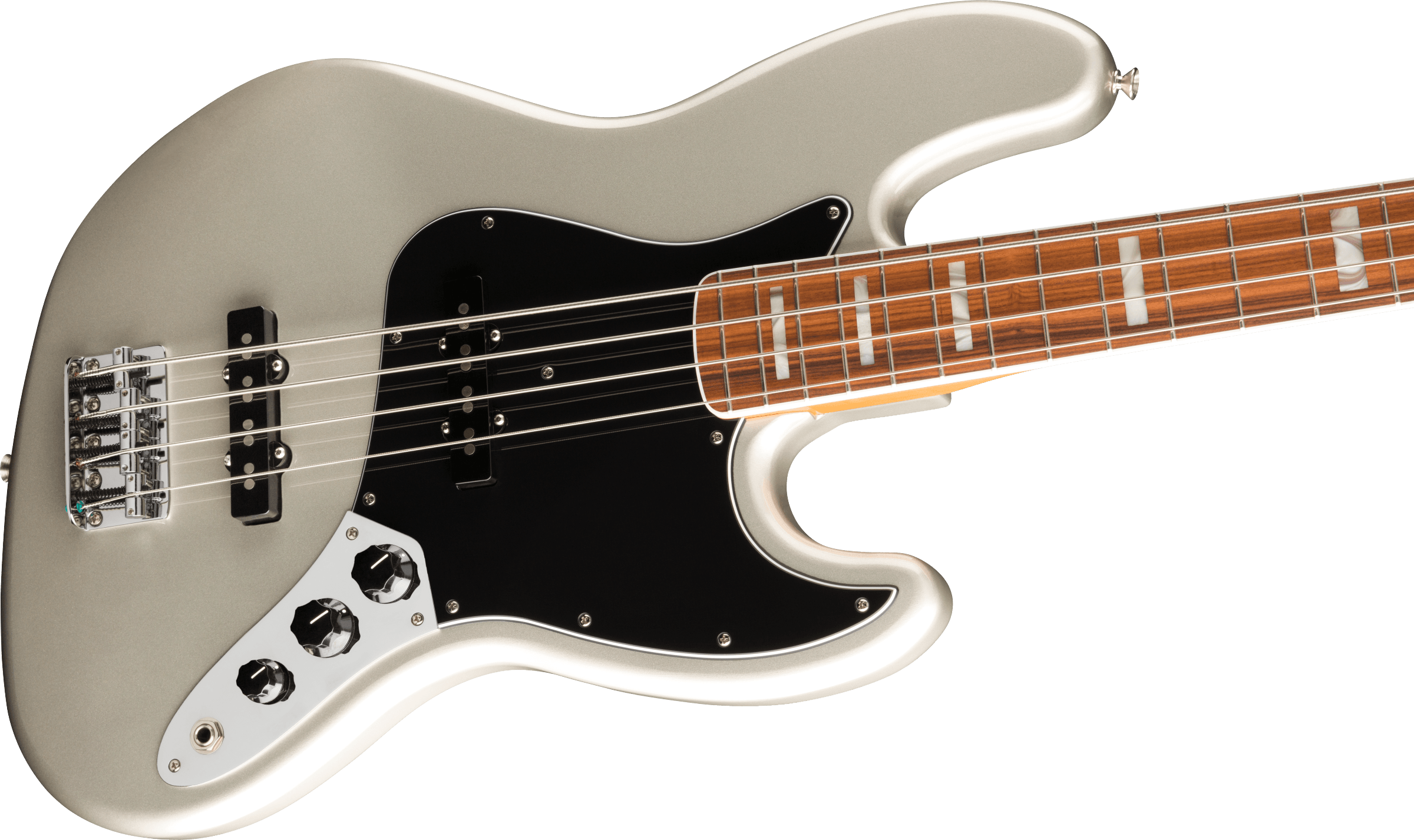 Fender Vintera® '70s Jazz Bass®, Pau Ferro Fingerboard, Inca Silver
