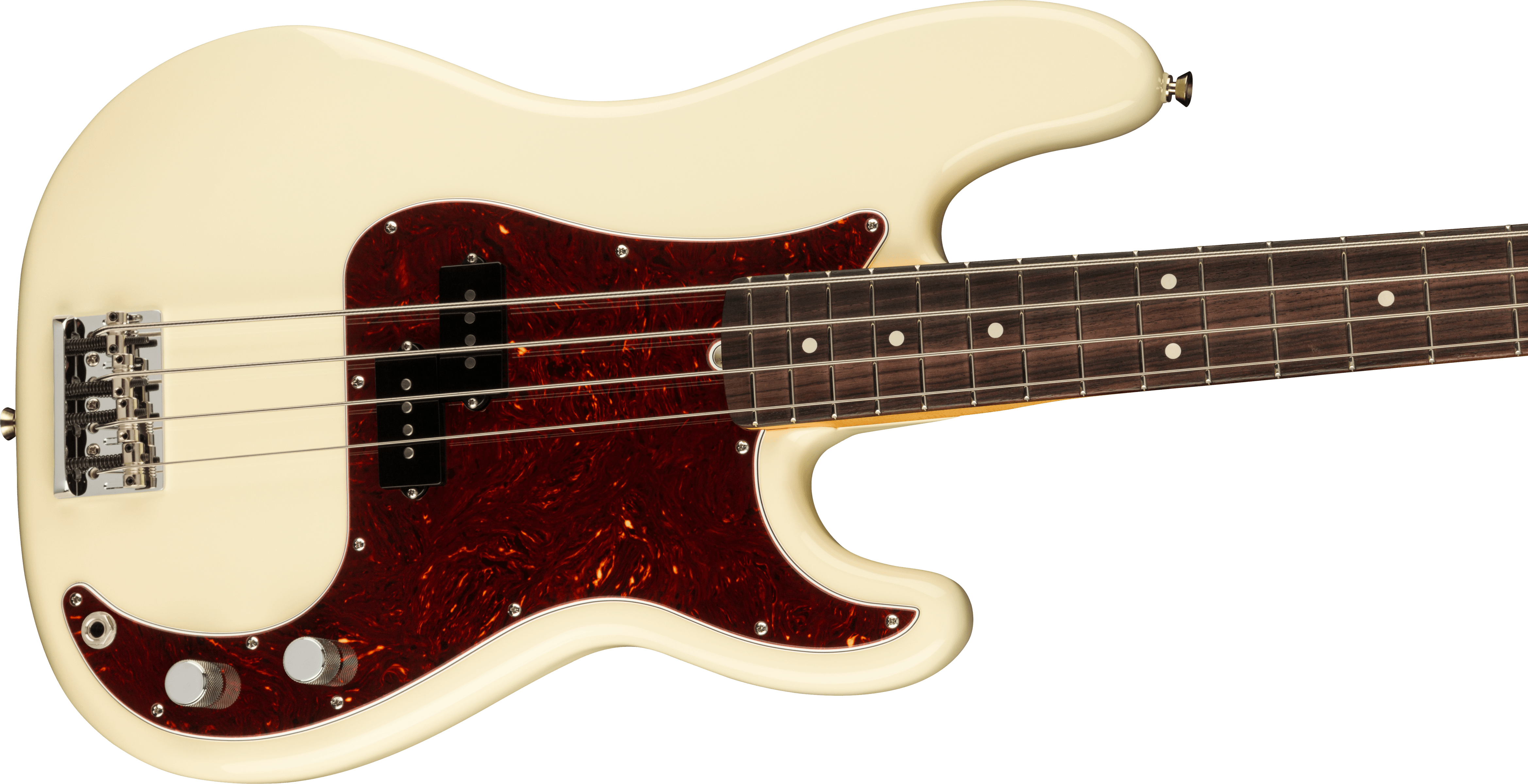 Fender American Professional II Precision Bass®, Rosewood Fingerboard, Olympic White