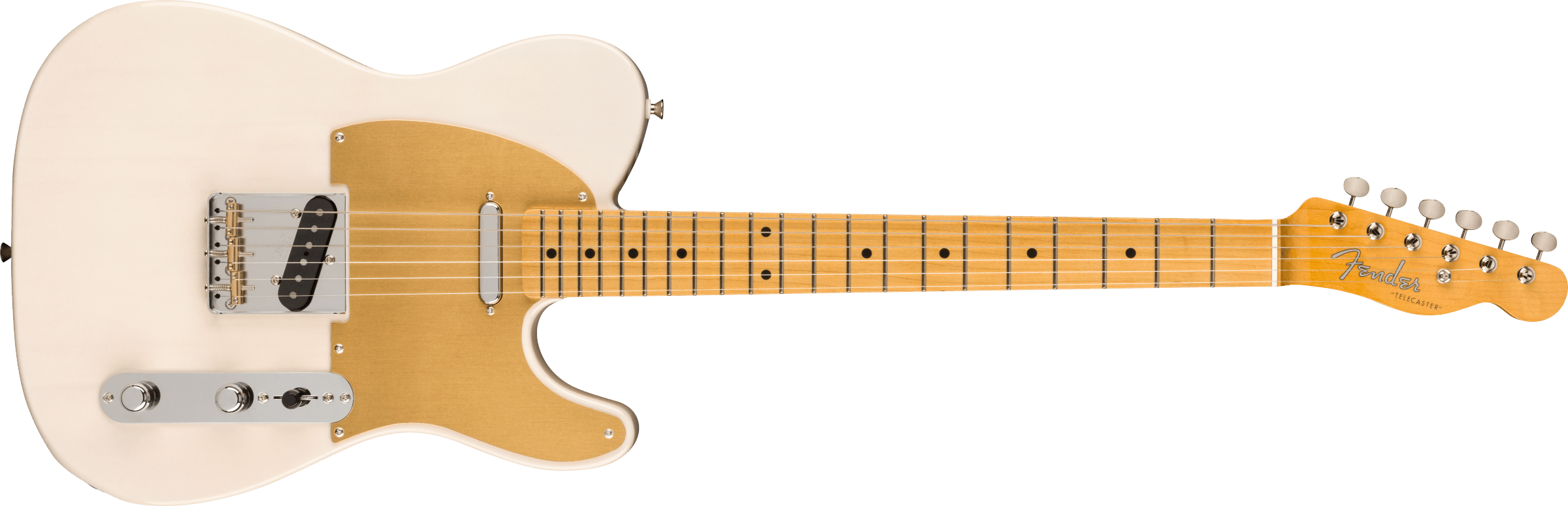 Fender JV Modified '50s Telecaster®, Maple Fingerboard, White Blonde