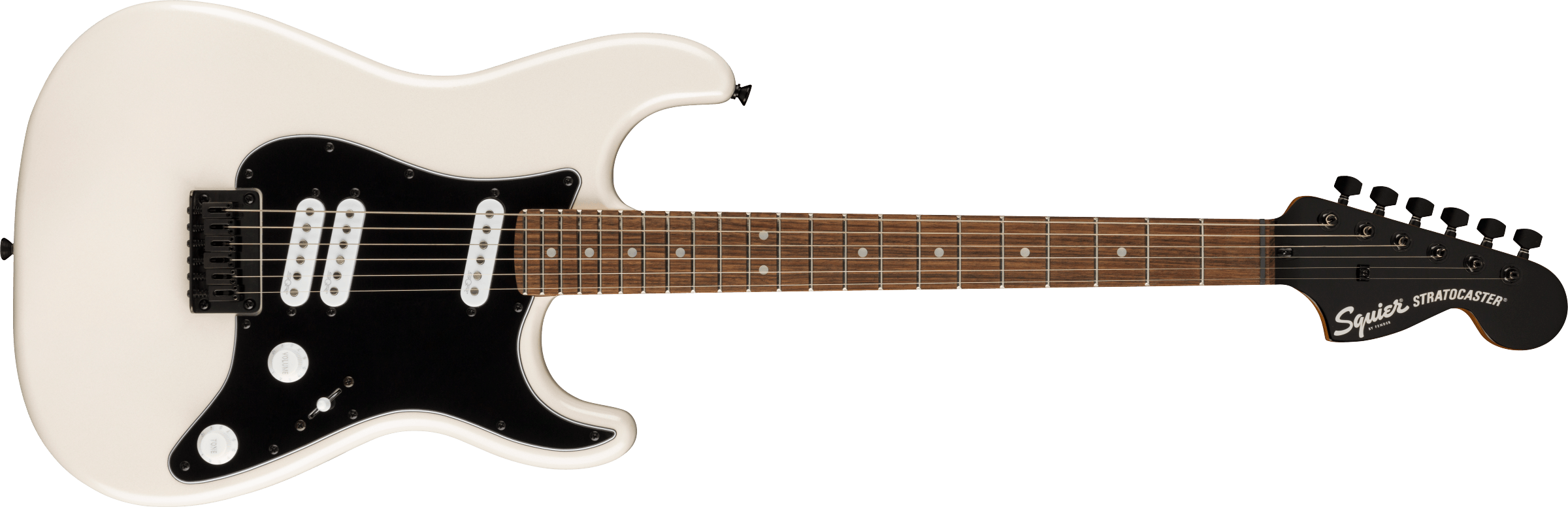 Squier Contemporary Stratocaster® Special HT, Laurel Fingerboard, Black Pickguard, Pearl White