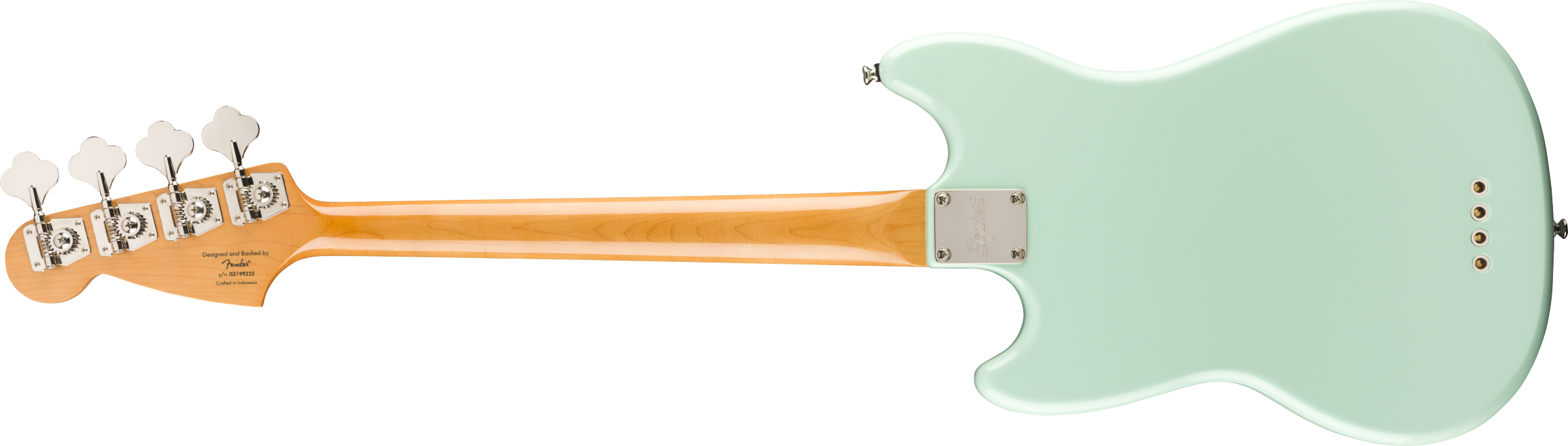 Squier Classic Vibe '60s Mustang® Bass, Laurel Fingerboard, Surf Green