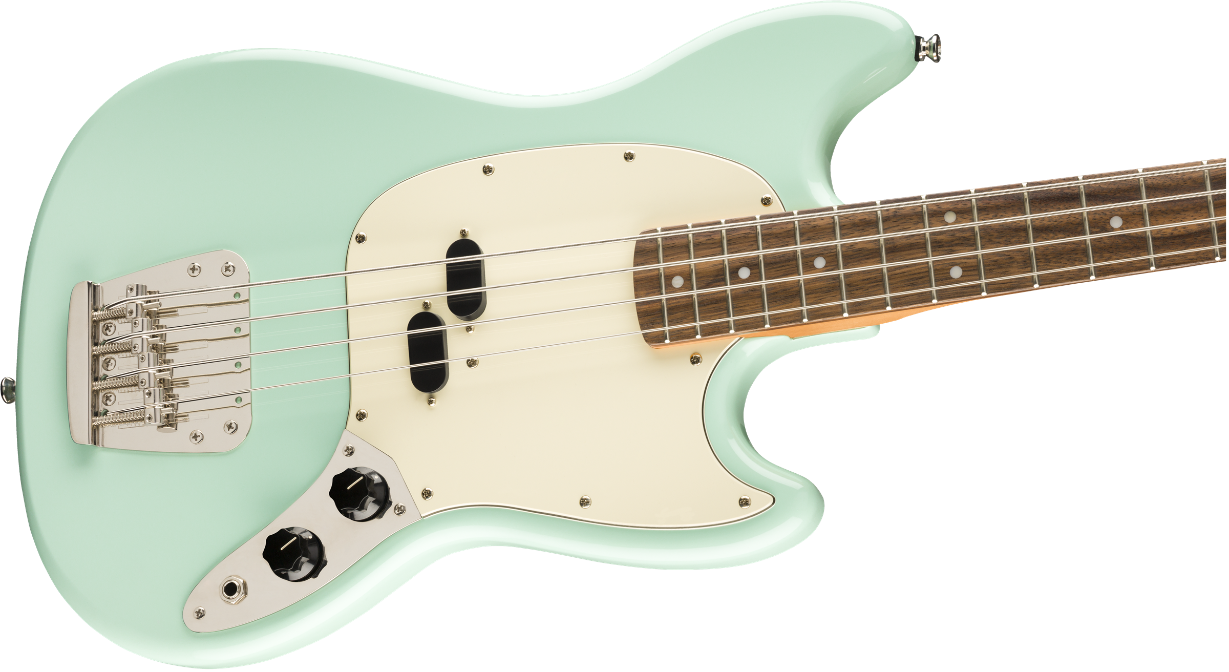 Squier Classic Vibe '60s Mustang® Bass, Laurel Fingerboard, Surf Green
