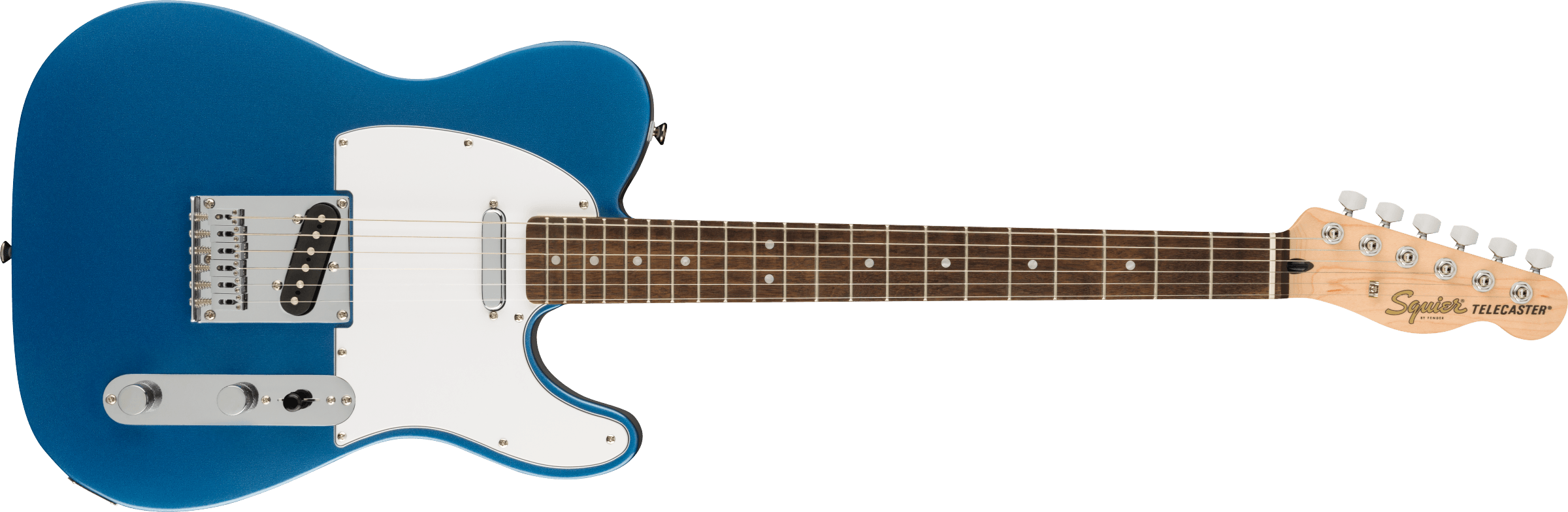 Squier Affinity Series™ Telecaster®, Laurel Fingerboard, White Pickgua