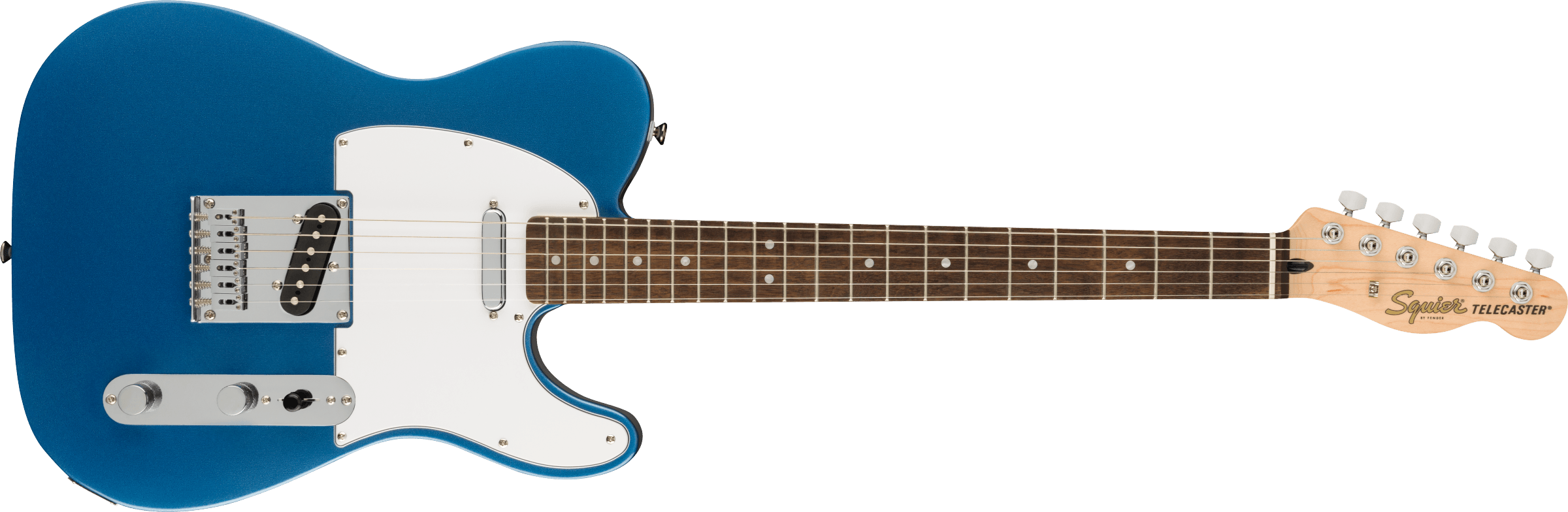 Squier Affinity Series™ Telecaster®, Laurel Fingerboard, White Pickguard, Lake Placid Blue