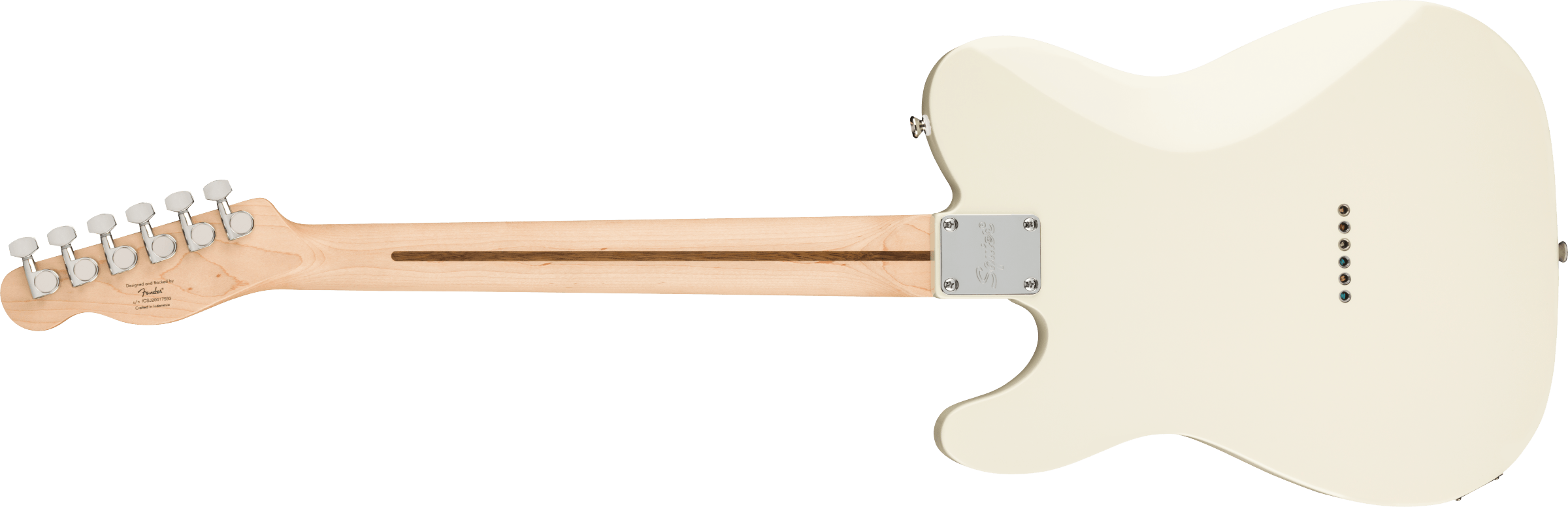 Squier Affinity Series™ Telecaster®, Laurel Fingerboard, White Pickguard, Olympic White