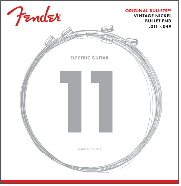 Fender® Original Bullet™ 3150M, Pure Nickel, Gauges .011-.049