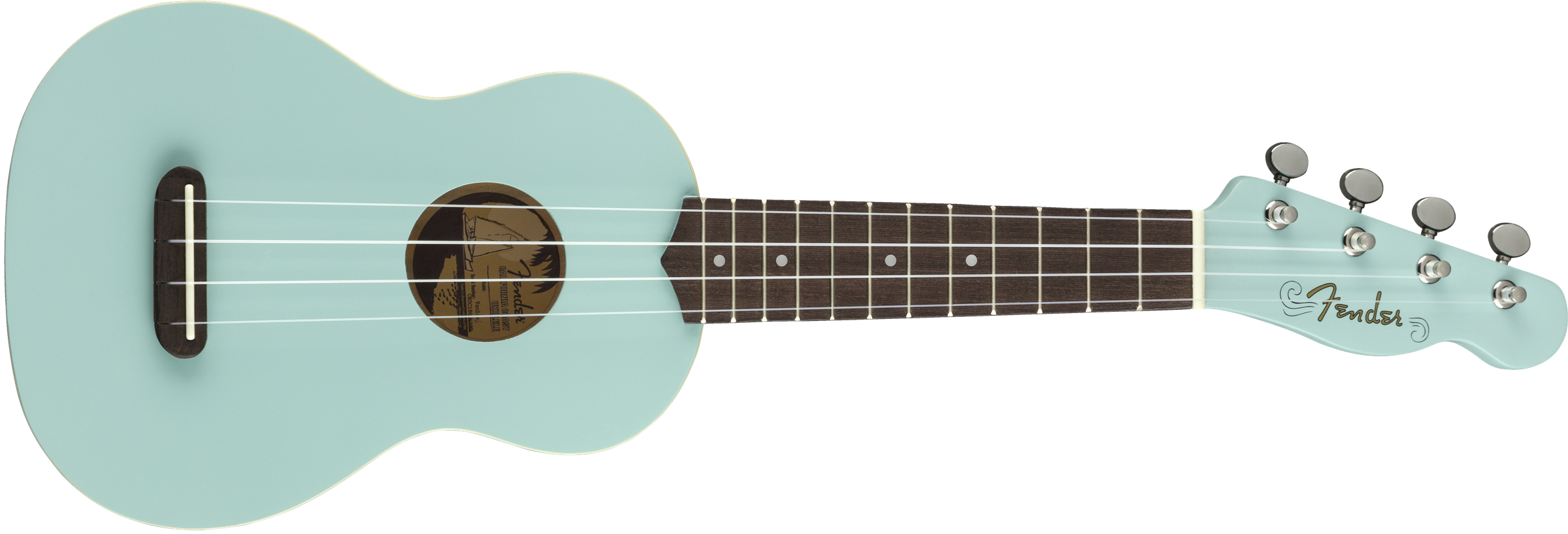 Fender Venice Soprano Ukulele Daphne Blue