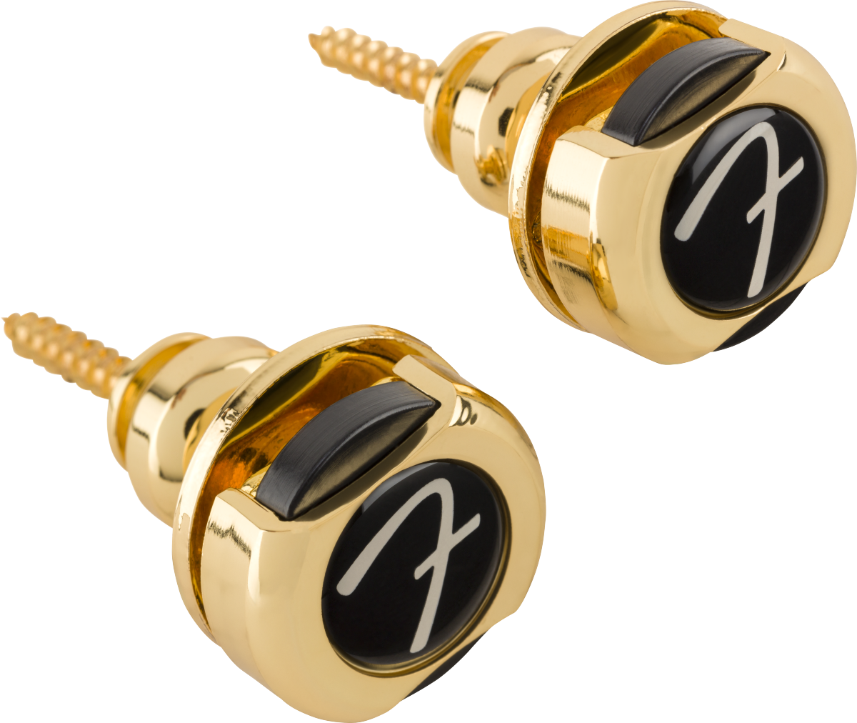 Fender® 'F' Locks, Gold