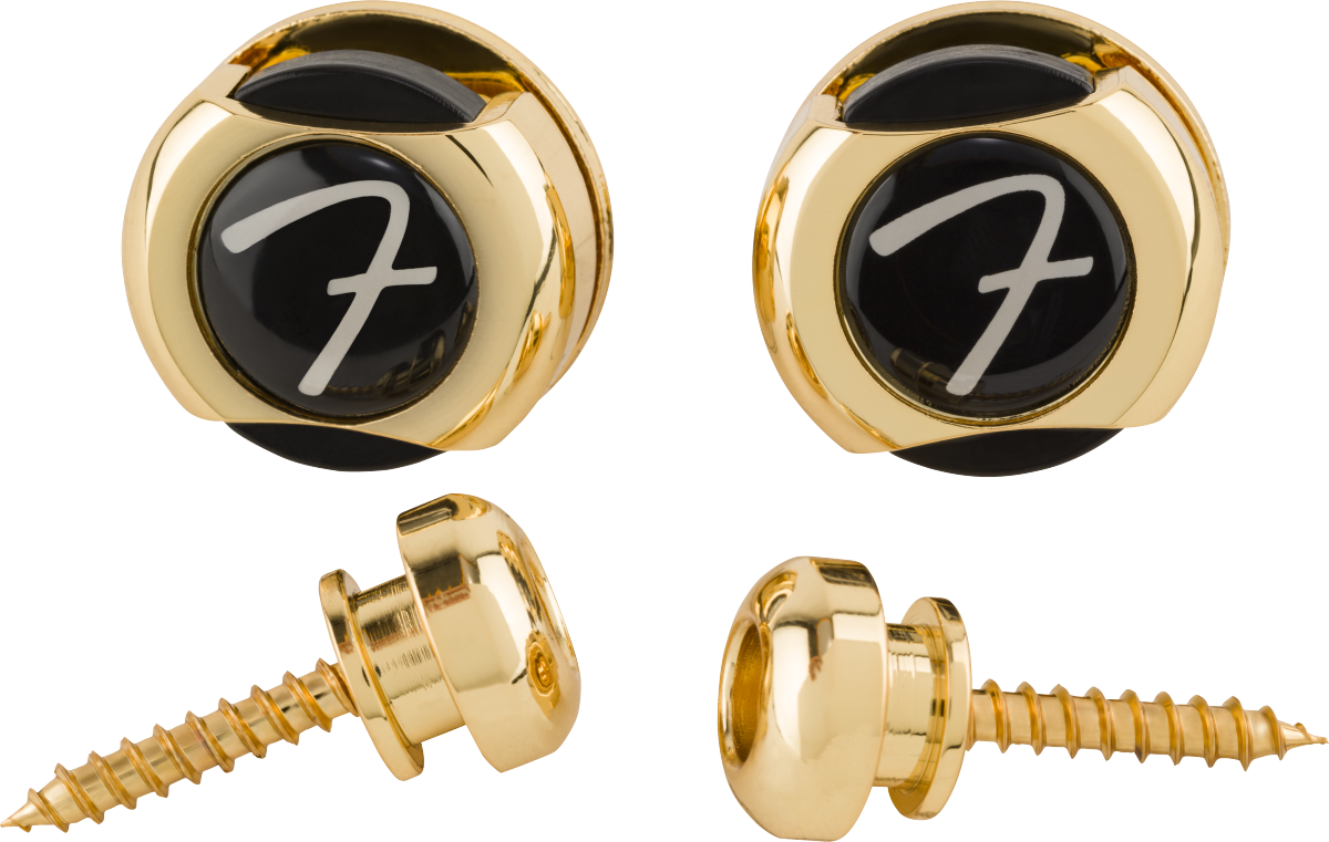 Fender® 'F' Locks, Gold