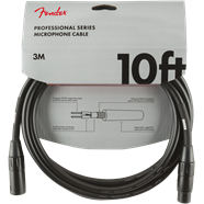 Fender® Professional Series Microphone Cable, 10', Black