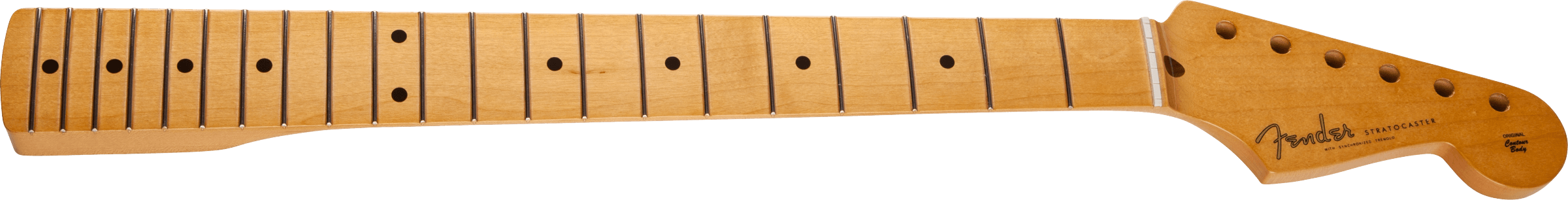 Manico Fender Stratocaster Classic Series Anni '50 - Soft V In Acero, 21 Tasti, Nuovo OEM In Scatola Originale