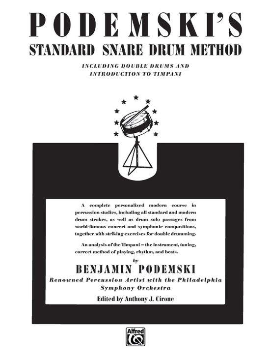 Podemski's Standard Snare Drum Method