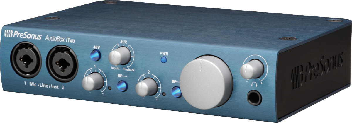 PreSonus® AudioBox® iTwo, Blue