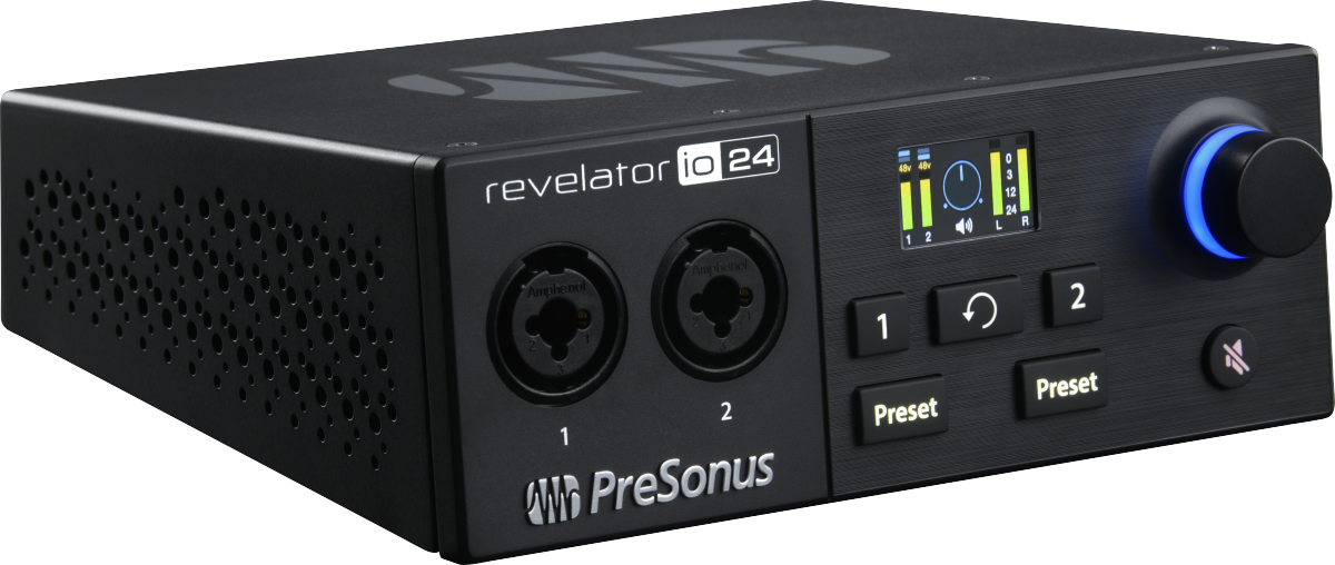 PreSonus® Revelator io24, Black