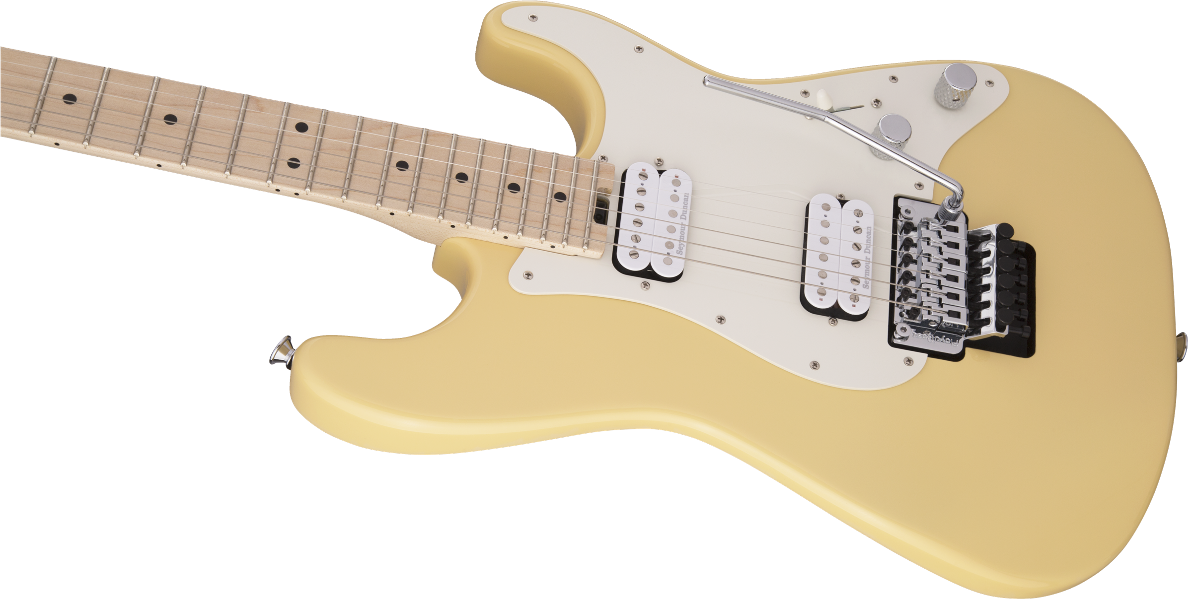 Charvel Pro-Mod So-Cal Style 1 HH FR M, Maple Fingerboard, Vintage White