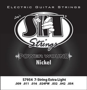 SIT Power Wound Electric Guitar 7 String .09-.54