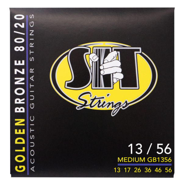 S.I.T. Golden Bronze 80/20 Acoustic Gauge MEDIUM - GB1356