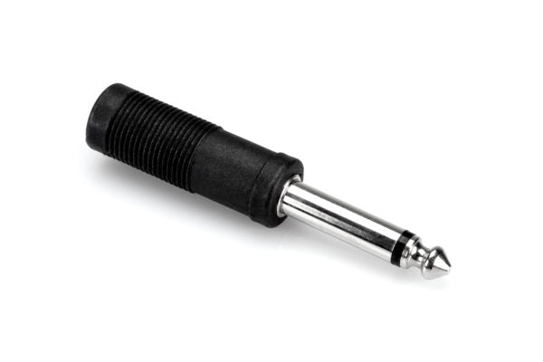 Adapter 1/4 in TRS to 1/4 in TS