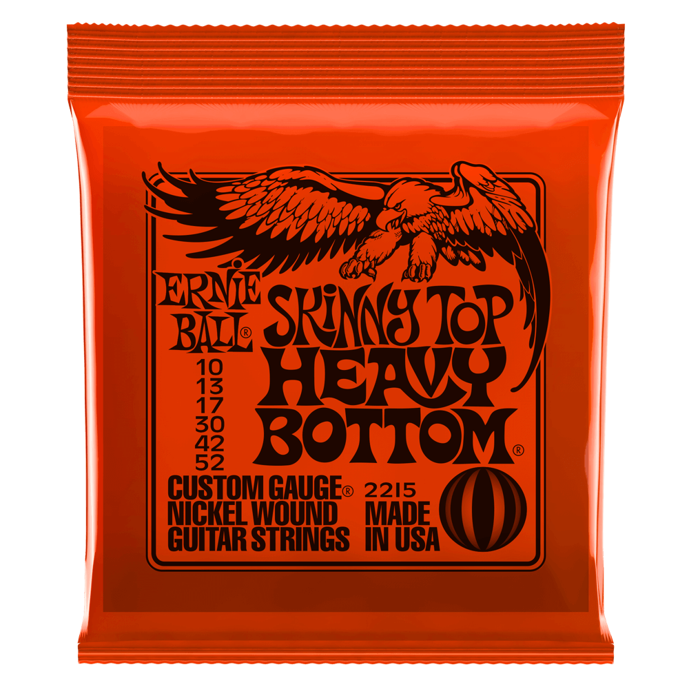 ERNIE BALL SKINNY TOP HEAVY BOTTOM SLINKY NICKEL WOUND ELECTRIC GUITAR STRINGS