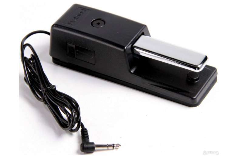 roland pedal sustain Roland DP-10 Piano-style Sustain Pedal with Half-damper Control