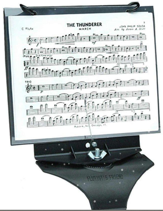 Flutist's Friend Flute and Piccolo Lyre