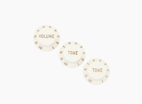 Stratocaster® Knobs Parchment