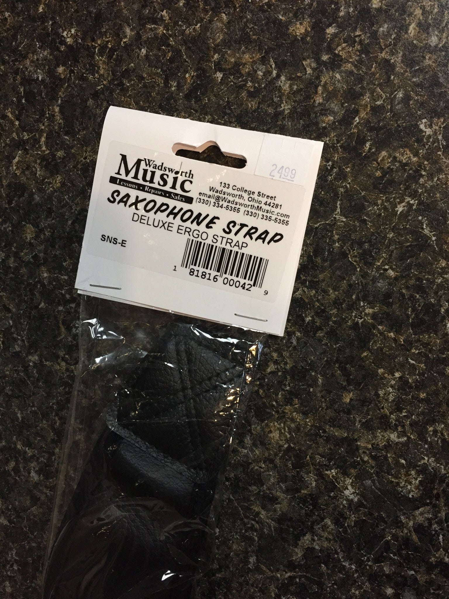 Saxophone Deluxe Ergo Strap