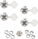 Fender Player Series Bass Tuning Machines, Chrome, (4)