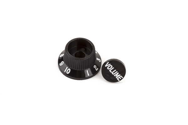 Fender Stratocaster® S-1™ Switch Knob/Cap Assembly, Black